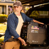 FlexPower® 4500ies Quiet Inverter Generator with Electric Start. Built for RVs, Tailgates & Backup