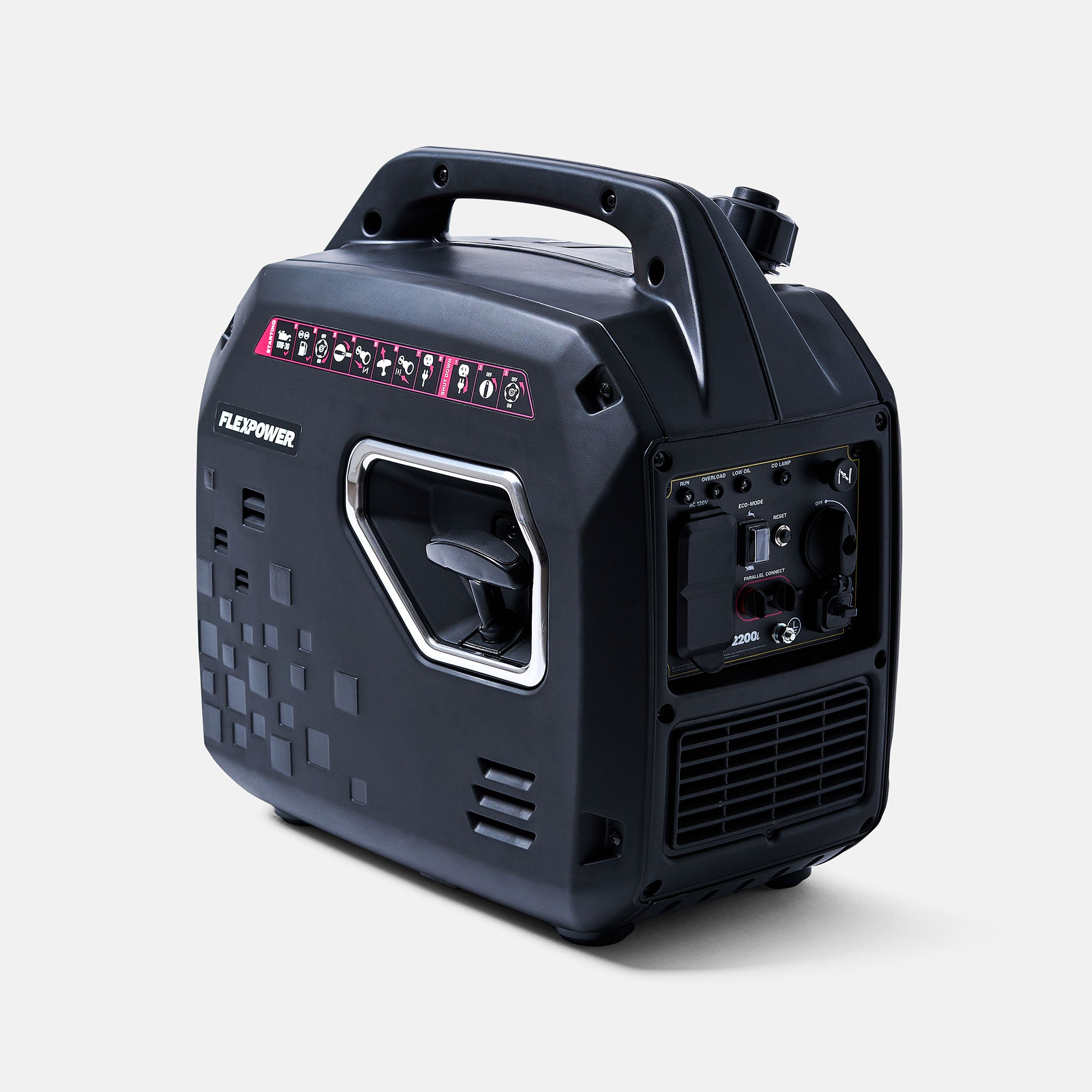 Flex Power® 2200i Silent Portable Inverter Generator