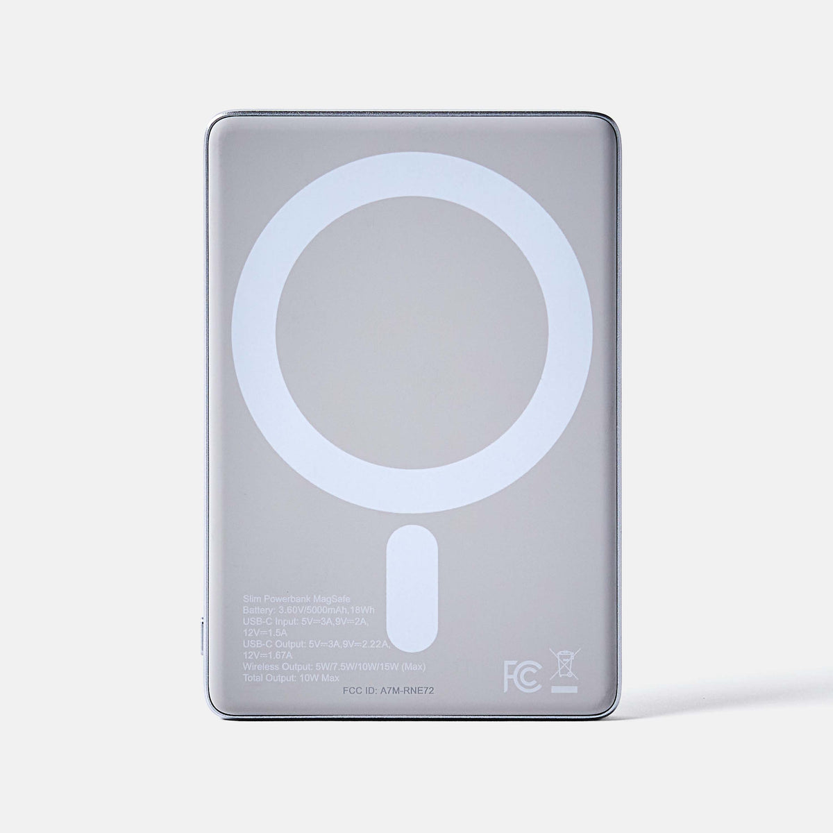 Ultra Slim Magnetic Power Bank - 5000mAh