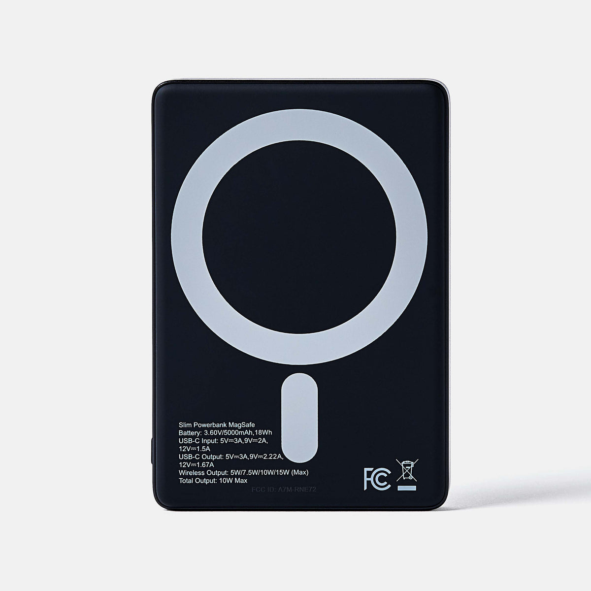 Ultra Slim Magnetic Power Bank - 5000mAh