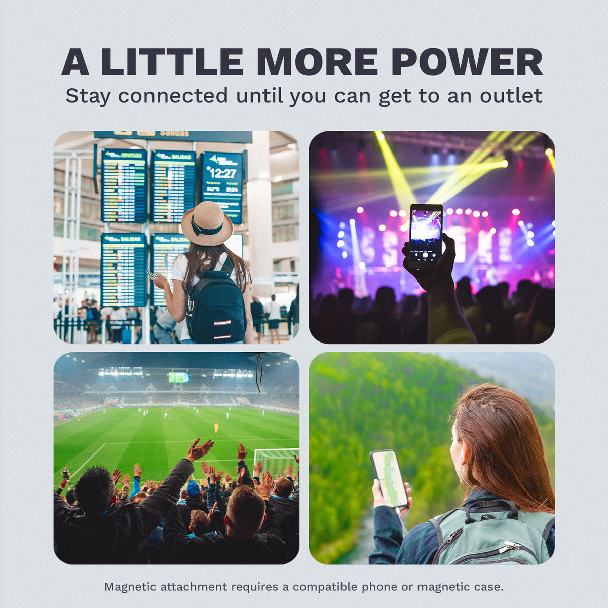 Ultra Slim Magnetic Power Bank - 5000mAh