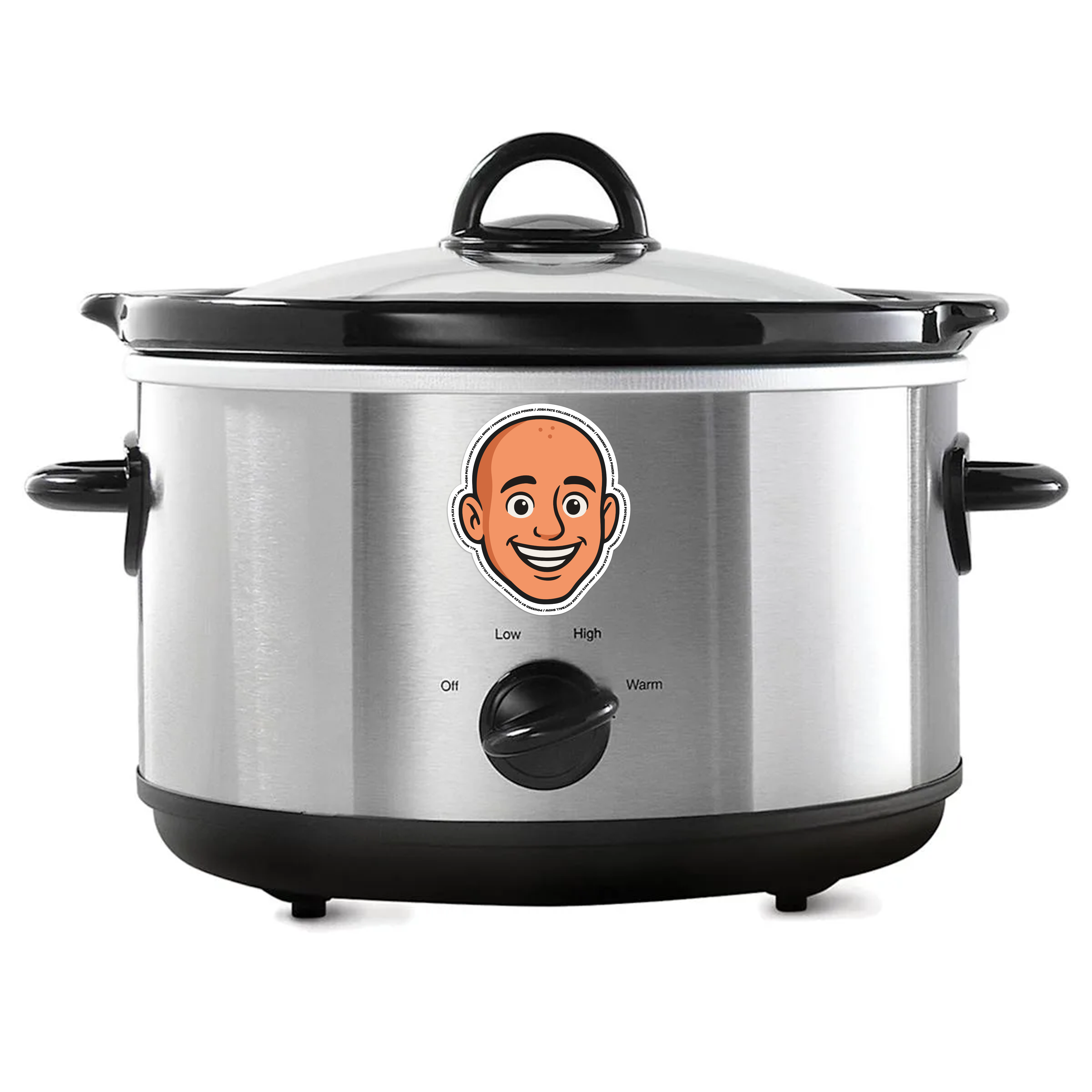 Josh Pate Sticker Head