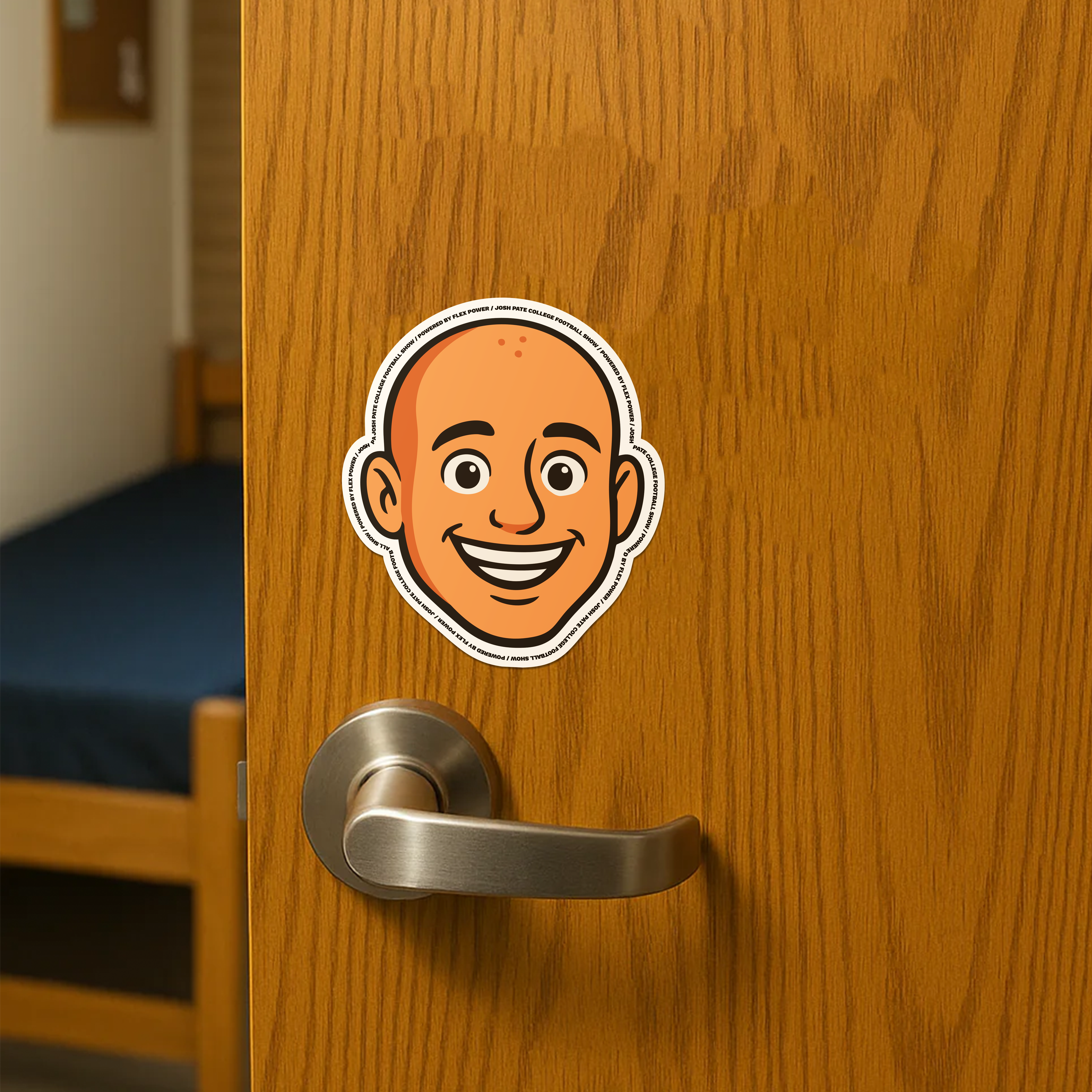 Josh Pate Sticker Head