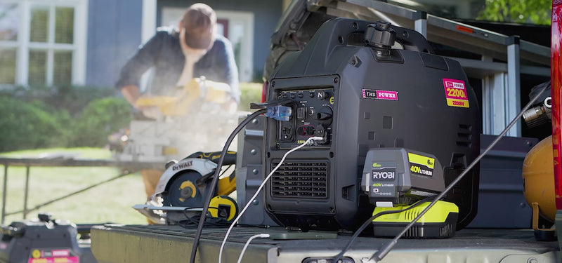 Flex Power silent inverter generators in action